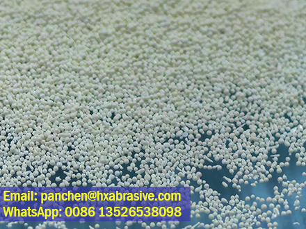 Zirconia Ceramic microbeads B60 size 0.125-0.250mm -1-zirconium corundum, ceramic sand, zircon sand supplier- HAIXU ceramic beads B60